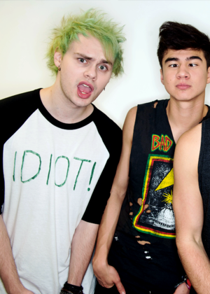 Mikey and Calum