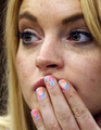 My nails are so quiche! - lindsay-lohan photo