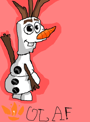  Olaf fanart