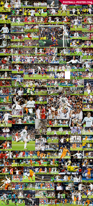  REAL MADRID poster