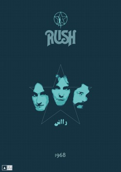 Rock Band Posters 🎵 Rush