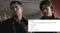 Sam and Dean | Tumblr Text Post - supernatural photo