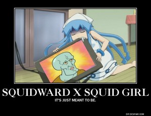  Squidward x Squid Girl
