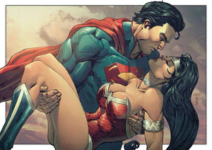  super-homem And Wonder Woman