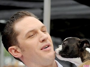  Tom Hardy With a Puppy! Again!