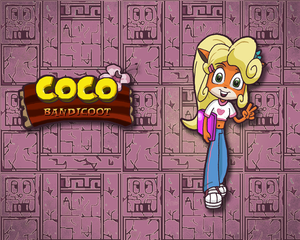  Обои - Coco Bandicoot