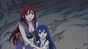 Wendy Marvell and Erza Scarlet 