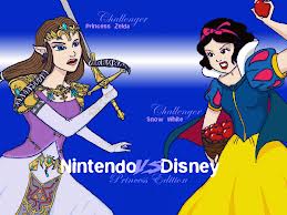 Zelda and Snow White declare WAR!!