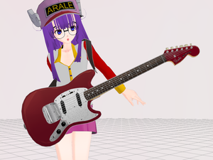  gitara girl anime