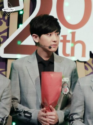 140208 Chanyeol at The 20th Korean Entertainment Art Awards