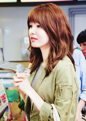 sooyoung / my spring day filming