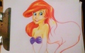 Ariel-PrismaColor Pencils.  - the-little-mermaid fan art