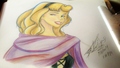 Aurora-PrismaColor Pencils - disney-princess fan art