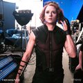Avengers: Age Of Ultron Settings - Jeremy Renner wears Black Widow Mask - the-avengers photo