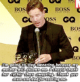Benedict's GQ Acceptance Speech - benedict-cumberbatch fan art