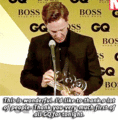 Benedict's GQ Acceptance Speech - benedict-cumberbatch fan art