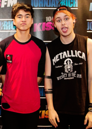Calum and Mikey