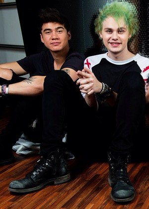 Calum and Mikey