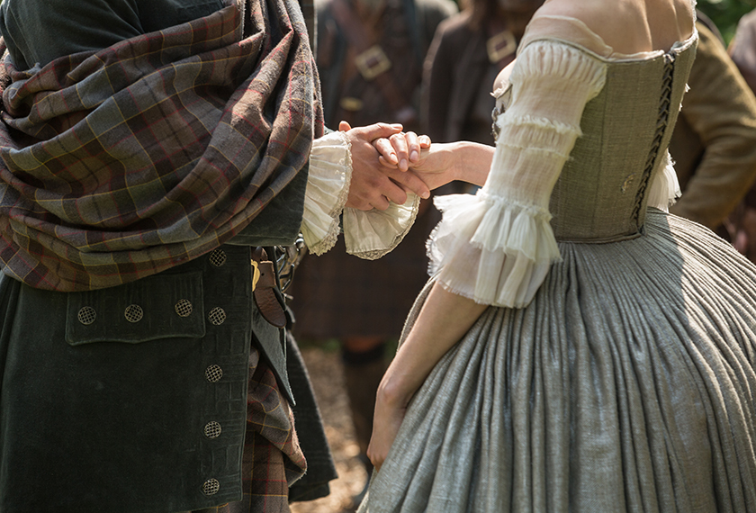 Claire & Jamie Fraser Photo: Claire and Jamie.