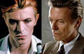 David Bowie - then and now - music photo