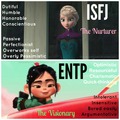 Disney MBTI Opposites- Elsa and Vanellope - disney-princess photo