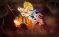 Goku vs Frieza - anime photo