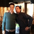 Grant Gustin and Robert Knepper - the-flash-cw photo