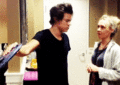 Haha I never saw this gif before (His face though)    - harry-styles photo