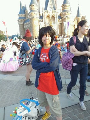  Hiro cosplay Tokyo Disneyland Dia das bruxas