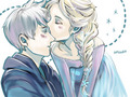 Jack Frost and Queen Elsa - elsa-and-jack-frost photo