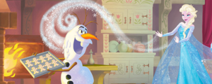 Olaf and Elsa