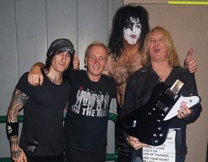  Paul Stanley and Def Leppard