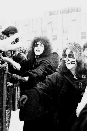  Paul Stanley and Peter Criss