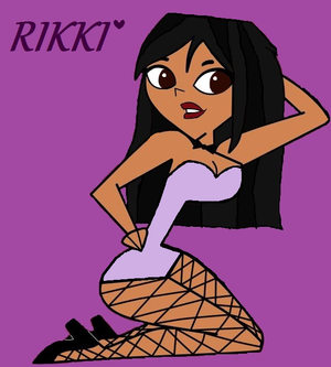  Rikki in a Purple Corset
