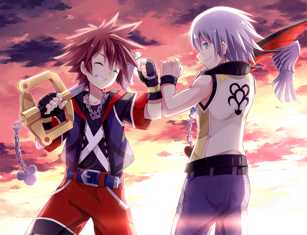 Featured image of post Sora X Riku Fanart i happen to have the raw version of this in front of me so just a couple of notes in response to your translation notes