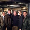 Stanathan and Castle's cast-BTS season 7 - nathan-fillion-and-stana-katic photo
