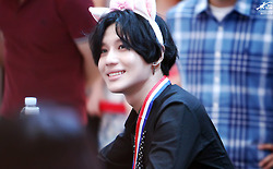 Taemin with kitty head band at Fan sign Event - ace Era 