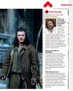  The Hobbit: The Battle of the Five Armies in Magazine