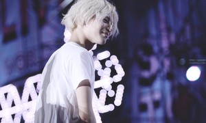 White Hair Taemin - SMTOWN in Seoul 2014 