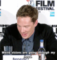 Benedict Cumberbatch press conference at the BFI London Film Festival 2014 - benedict-cumberbatch fan art
