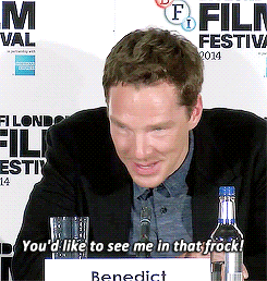  Benedict Cumberbatch press conference at the BFI London Film Festival 2014