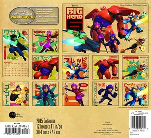  Big Hero 6 2015 tường Calendar