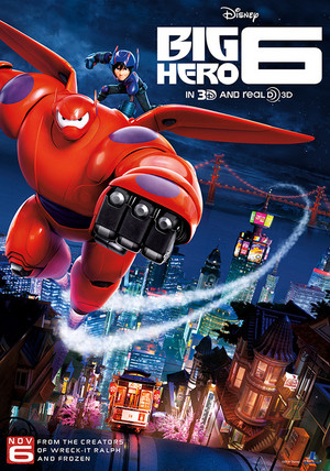  Big Hero 6 International Poster