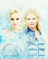 Emma and Elsa - once-upon-a-time fan art