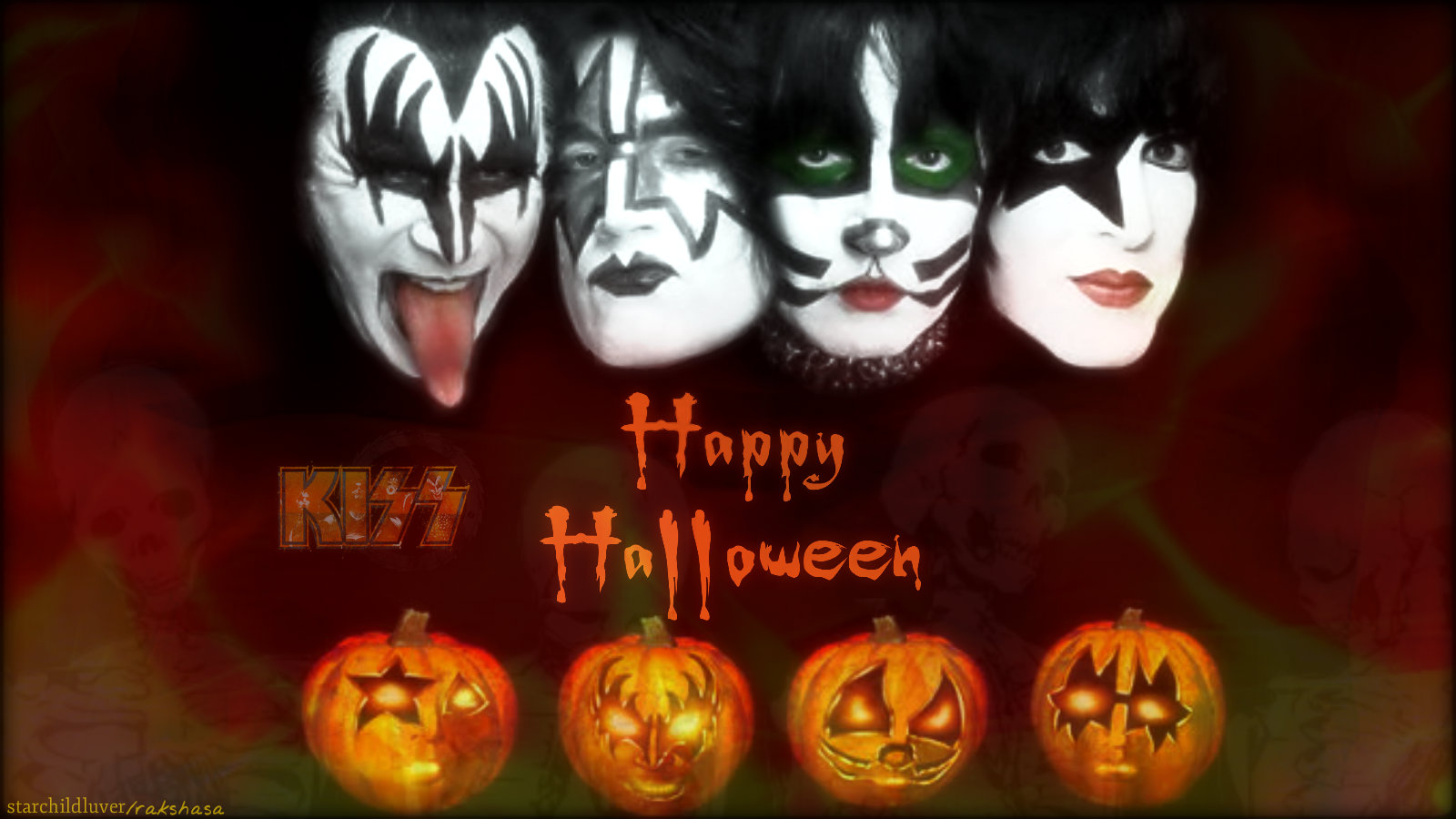 Happy Halloween - KISS Wallpaper (37661664) - Fanpop