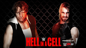  Hell in a Cell - Dean Ambrose vs Seth Rollins