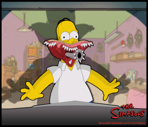  Homer casa del Terror