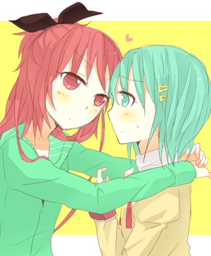  Kyouko and Sayaka