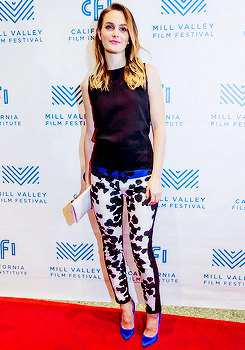 Leighton Meester attends the premiere for ‘Like Sunday, Like Rain