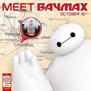  Meet Baymax at The Ohio State universität Homecoming game October 18th